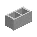 Блок бетонный пустотелый, 190 мм